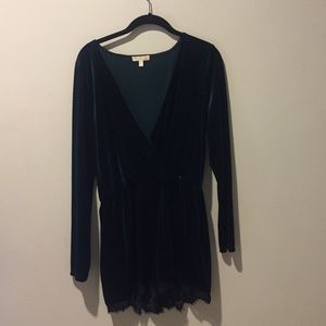 GB Green Long Sleeve Romper